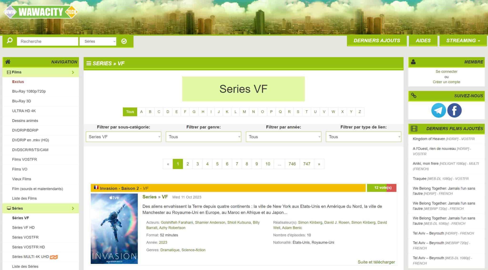 Nouvelle adresse Wawacity Novembre 2024 accédez au site