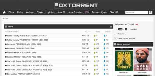 nouvelle adresse oxtorrent 2024