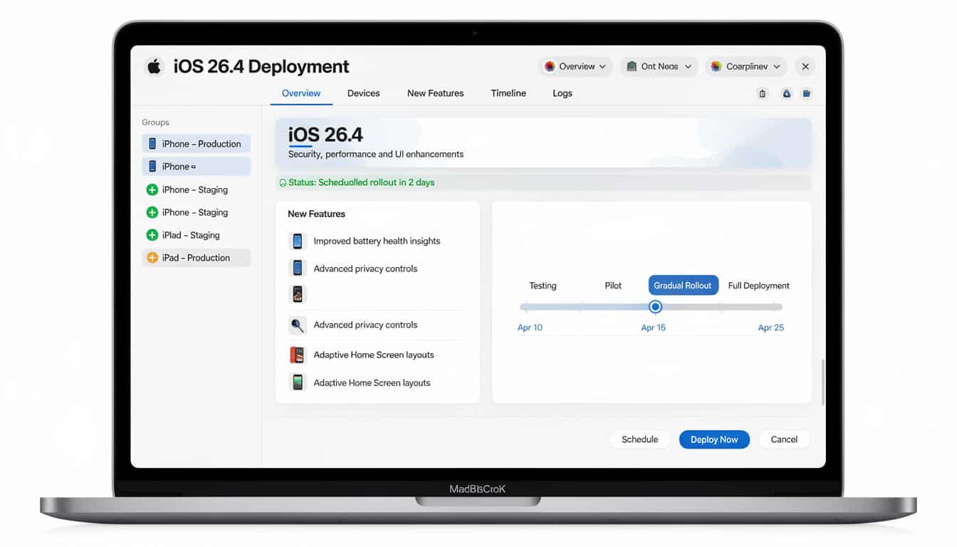 Découvrez les nouveautés de la mise à jour iOS 26.4 déployée par Apple, avec des améliorations de performances, des corrections de bugs et de nouvelles fonctionnalités pour optimiser votre expérience utilisateur.