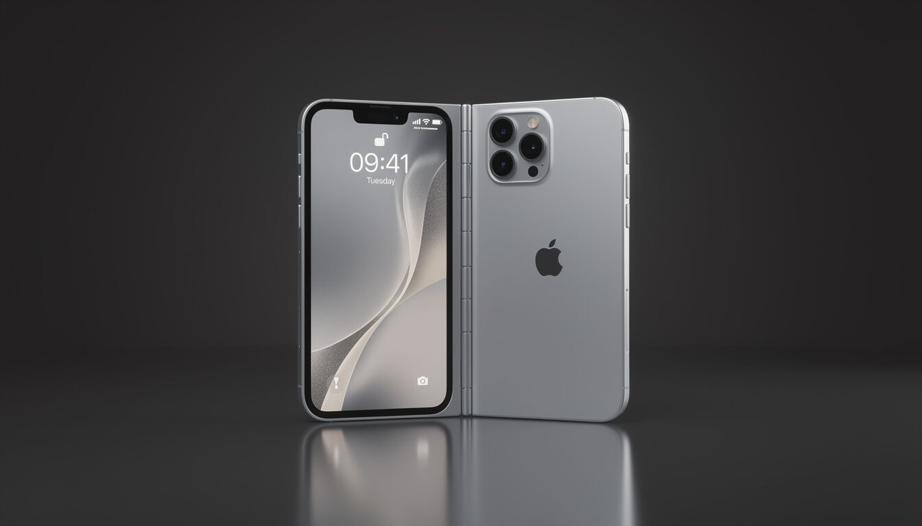 Découvrez l'iPhone Fold, la nouvelle révolution pliable d'Apple alliant innovation technologique et design inédit pour une expérience mobile unique.