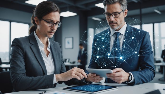 Illustration de l'intelligence artificielle appliquée au recrutement en entreprise