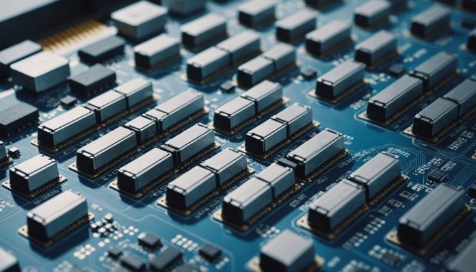 Puces de mémoire électronique symbolisant la pénurie qui fait grimper le prix des smartphones