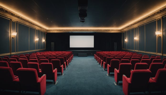 Illustration d'une salle de cinéma française face à la montée du streaming